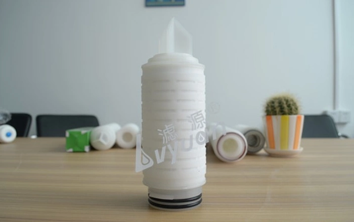 Guangzhou Factory 1/5/10 Microns 10 Inch PP Pleated Filter Cartridge PP Membrane Filter