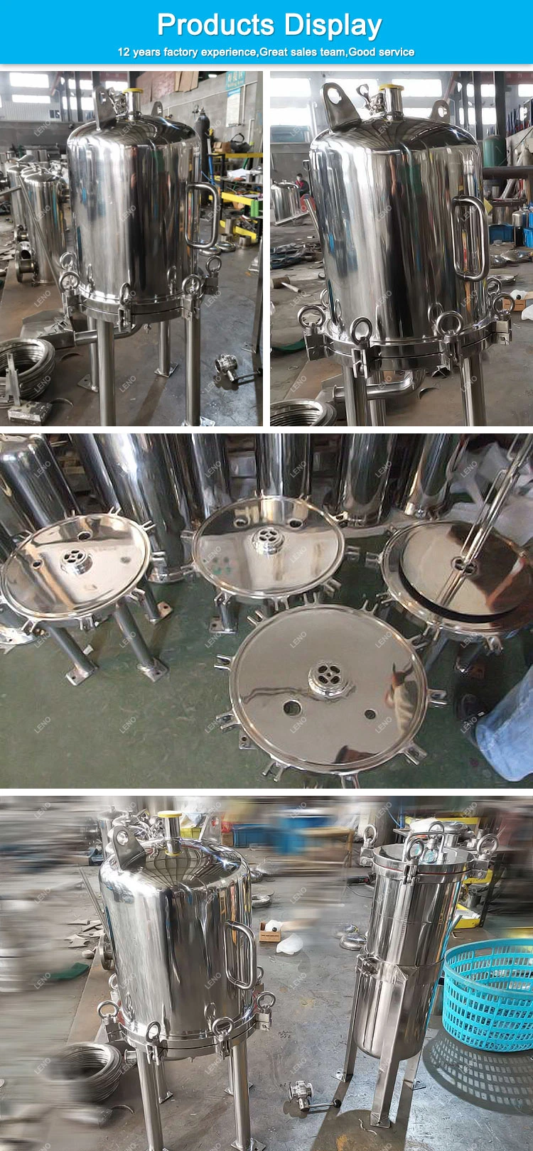 Favorable High Quality Stainless Steel Lenticular Depth Filter for Wine&Beer Filtration