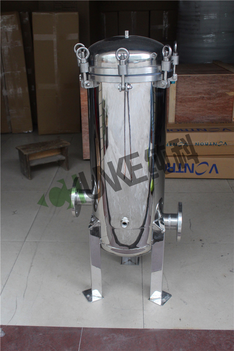 Flange PP Cartridge Filter SS304 Material for RO Water Plant