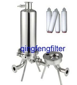 Stainless Steel Liquid Filter Housing for Food & Beverage Industry