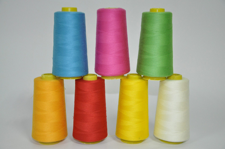 100% Spun Polyester Sewing Thread for Industrial Cememt Steel Baghouse Bag Filters