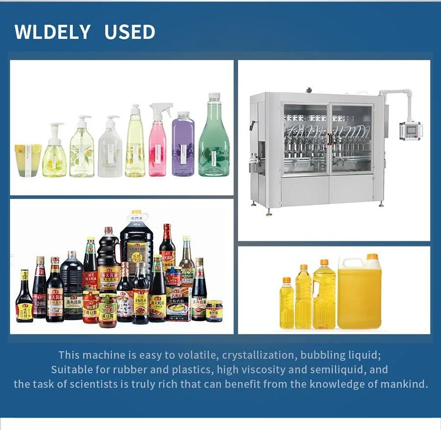 Daily Chemical Filling Machine Liquid High pH Chemical Filling and Bottling Equipment