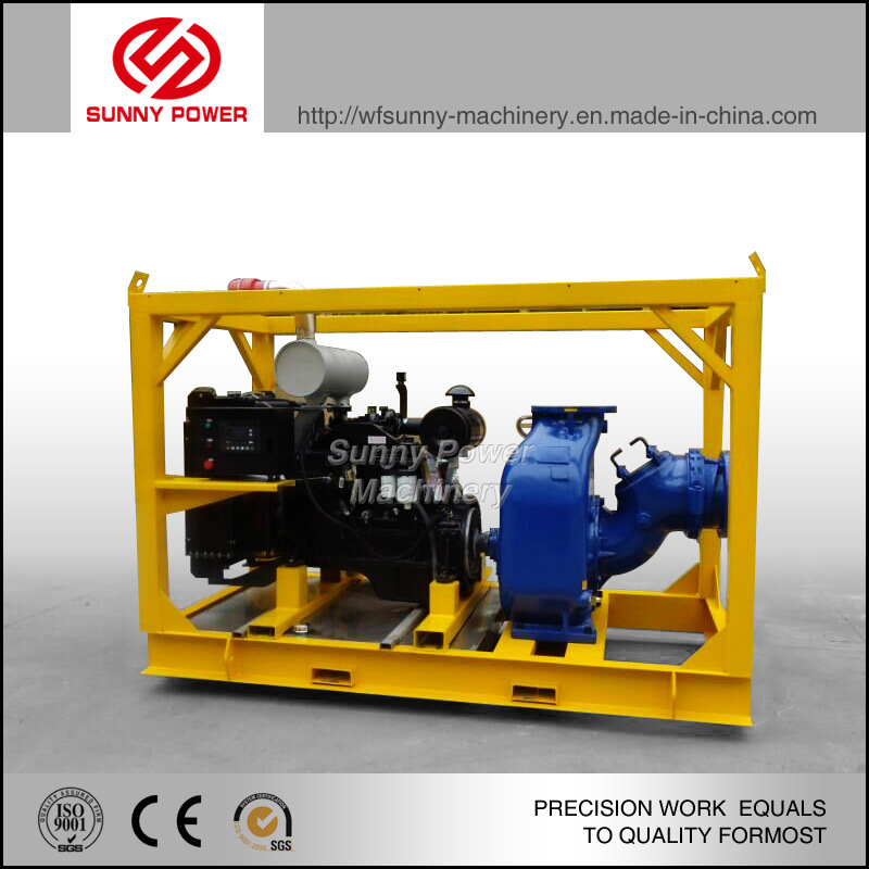 High Flow Rate T Series 8 Inch Diesel Engine Self Priming Water Pump