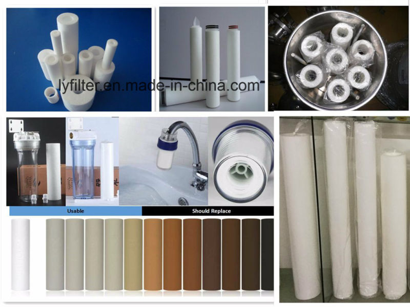 20 30 40 Inch PP Micron Sediment Filter Cartridge for Water Treatment