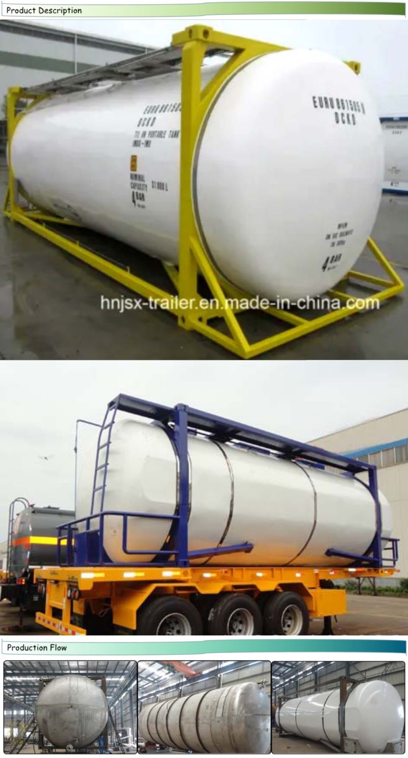 T11 T14 Food Grade Tank Container for Liquid Storage