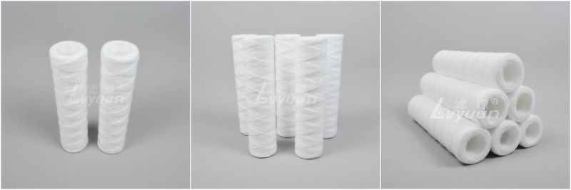 Polyethylene (PP) Wire Wound Filter Cartridge / String Wound Cartridge Filter