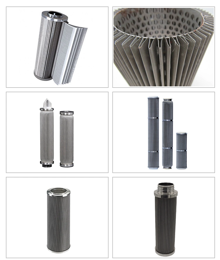 Stainless Steel 304 316 Pleated Cartridge Filter for Oil Filter