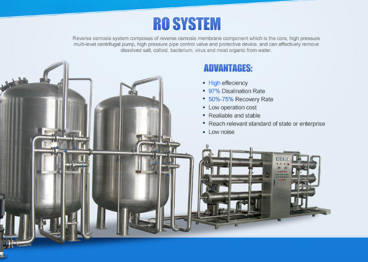 Reverse Osmosis Water Filter System for Factory