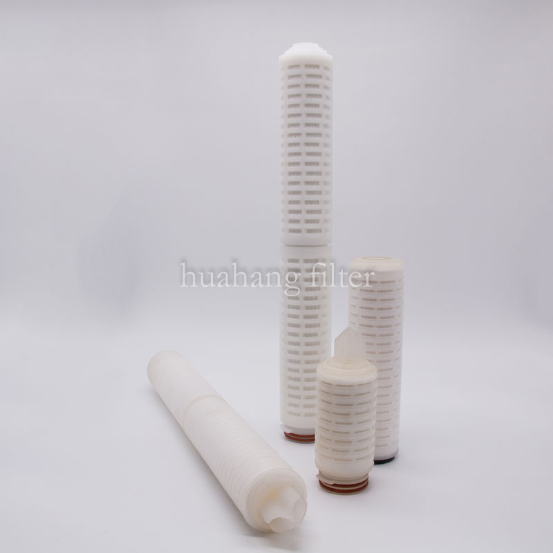 Lyophobic Pes Pleated element Filter Cartridge for industry