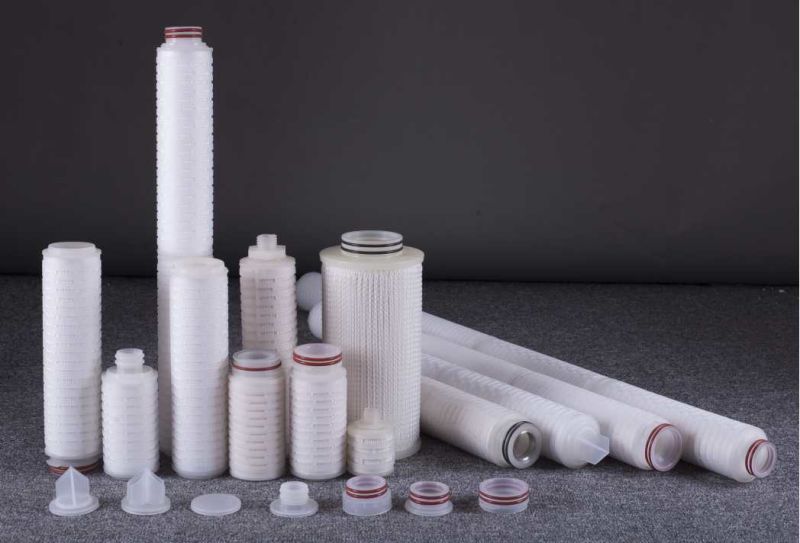 222/226/227 Pleat PP Water Filter Cartridge 5 Mic for Filtration Liquid/Wine/Beer/Plating/RO/Solvent