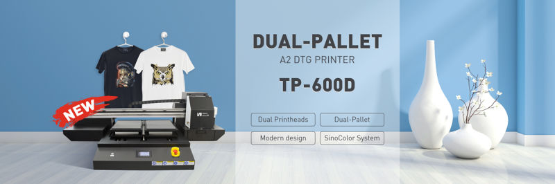 Chinese Factory Sinocolor A2 Cotton T-Shirt Printer Tp-600d for DIY with Factory Price