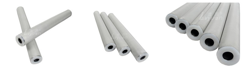 Water Treatment Filter Element Porous Metal Filter Cartridges