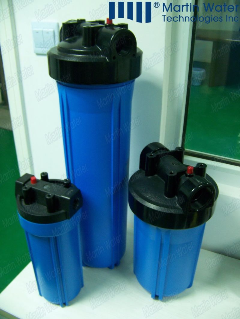 10" High Quality Plastic Refillable Water Cartridge Filter Housing