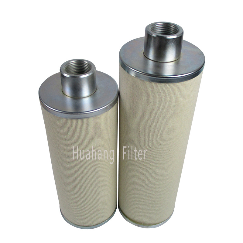 oil liquid coalescing filter porous media filter coalescer