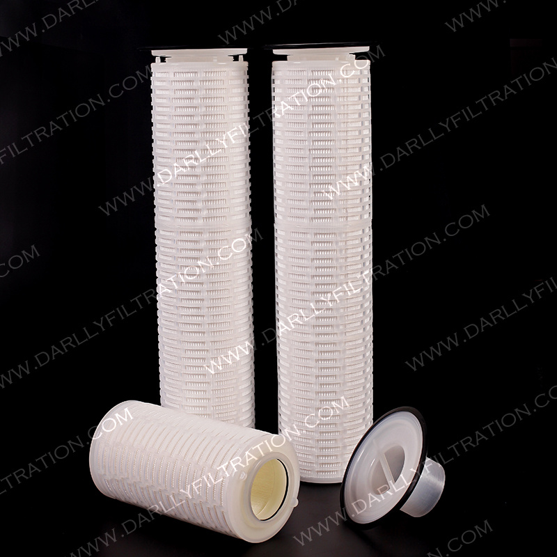 High Flow Pleated Membrane Bag-Ment Filter for Water Treatment