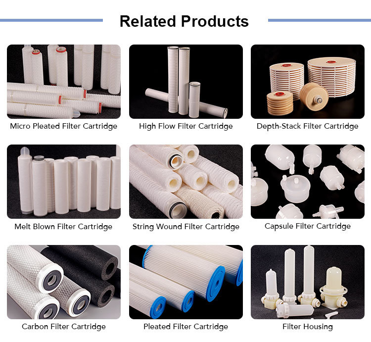 Oil Filters Absolute Pleated Filter Cartridge for Oil&Gas