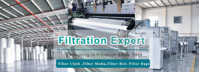 Fiberglass PTFE Nomex Fabric Filter Media Filter Bag