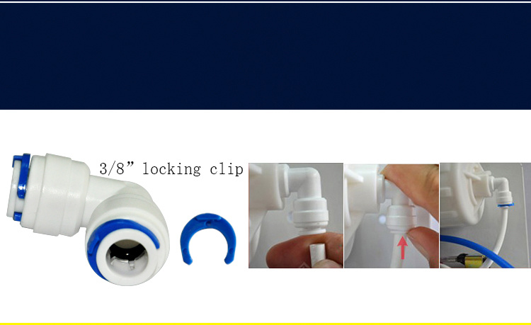 Quick Plastic RO Water Connector for Water Filter