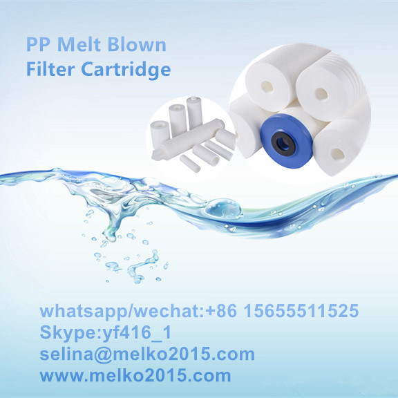 Melko Flat Surface PP Filter Cartridge for Water Filtration