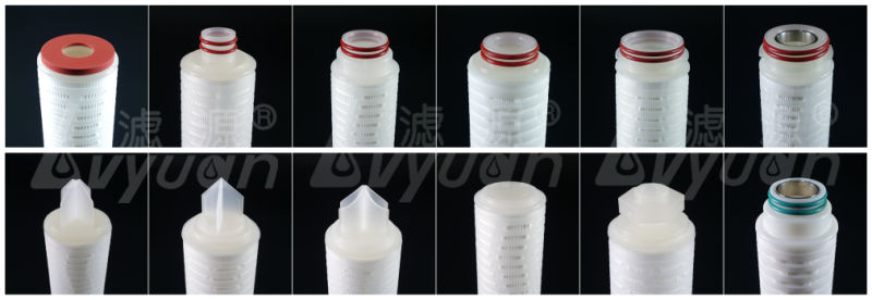 PP Filter Cartridge Water Treatment Pleated Filter for Beer Filtration