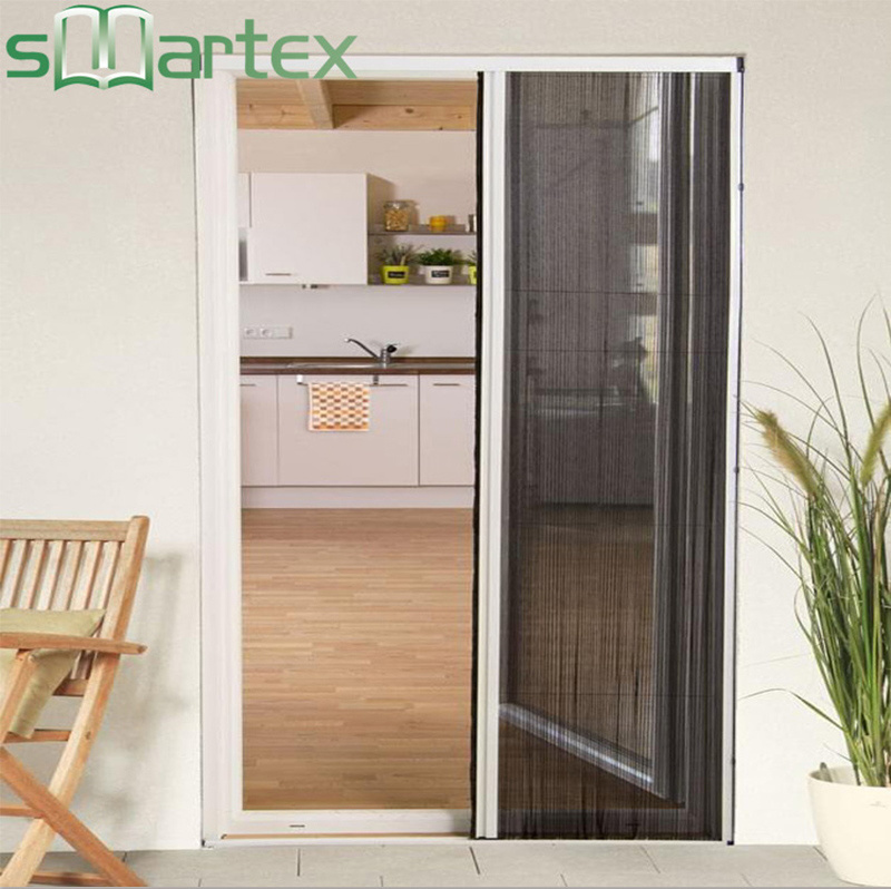 Pleated Insect Fly Screen Elastic Window Mesh Plisse Insect Screen Door