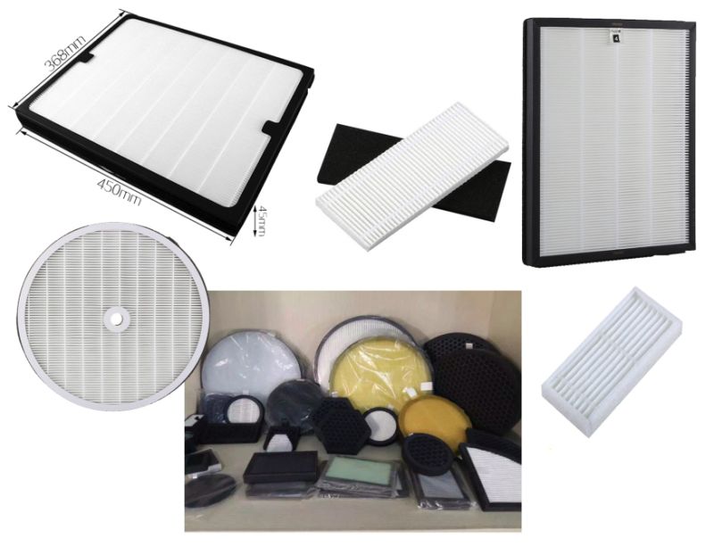 OEM HEPA Filters H13 H14 HEPA with Activated Carbon Filters
