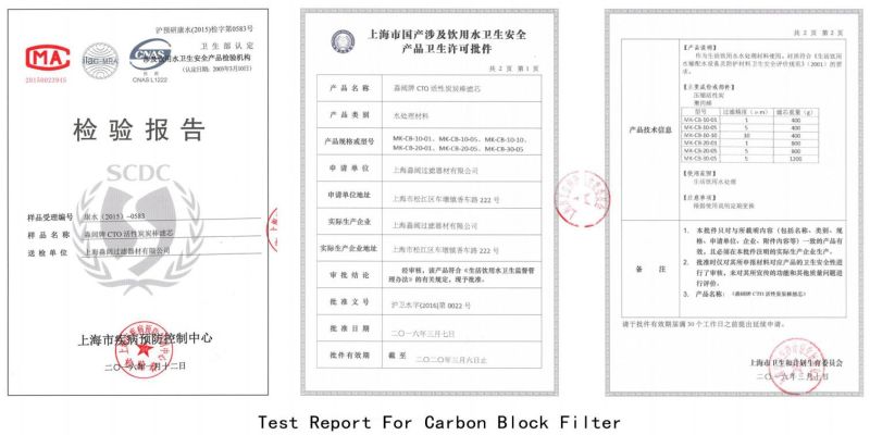 Melko Flat Surface PP Filter Cartridge for Water Filtration