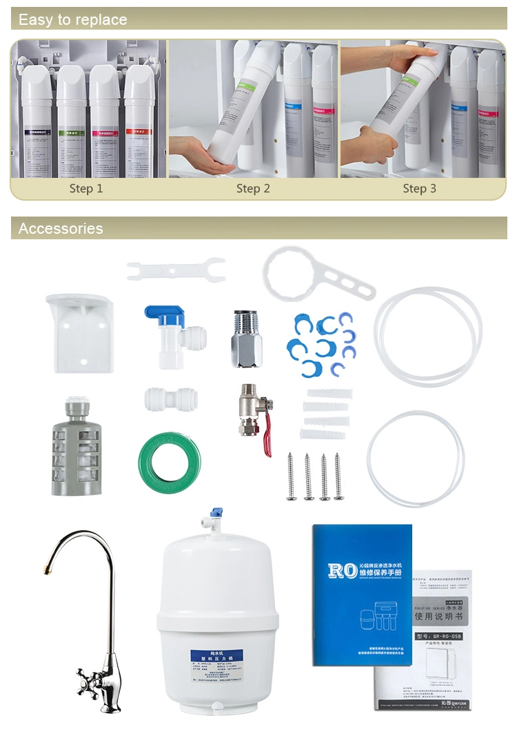 Best Home Reverse Osmosis System Water Filter Factory Price