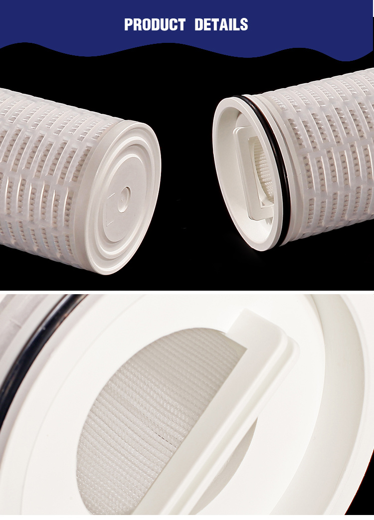 Darlly PP Pleated Economical High Flow Filter Cartridge for Food and Beverage