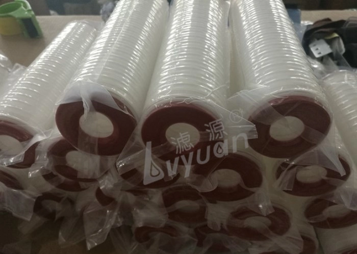 Guangzhou Factory 1/5/10 Microns 10 Inch PP Pleated Filter Cartridge PP Membrane Filter
