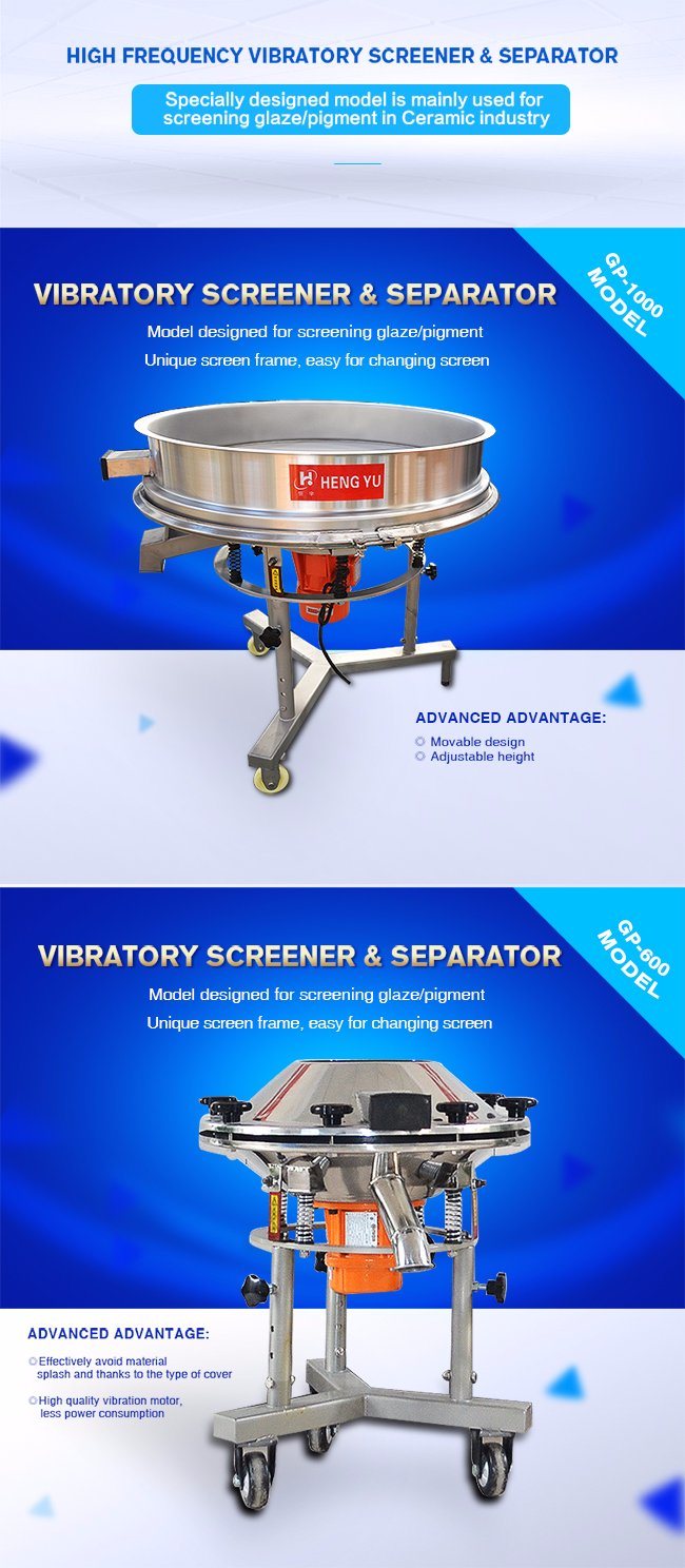Stainless Steel Circular Vibratory Sieve for Liquid Filtration
