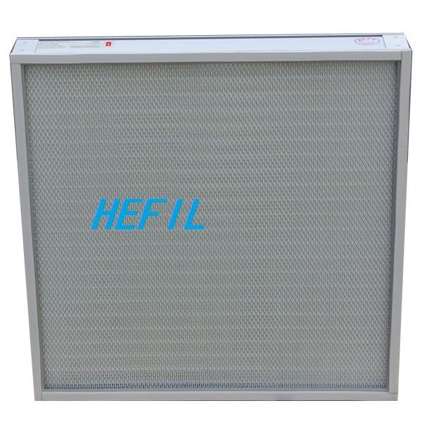 Mini Pleat Air Filter in H13 Efficiency