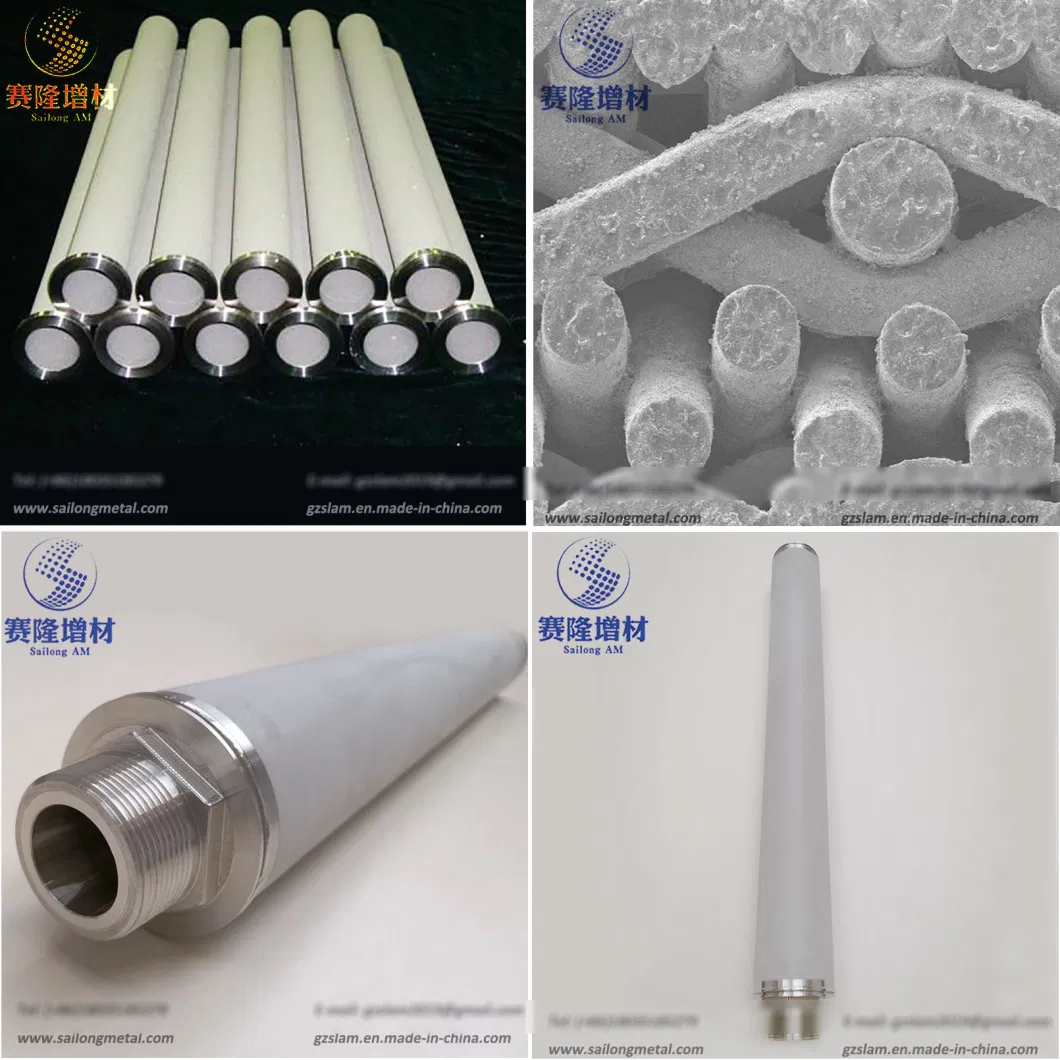 Customized Porous Titanium Filter Cartridge for Water Treatment