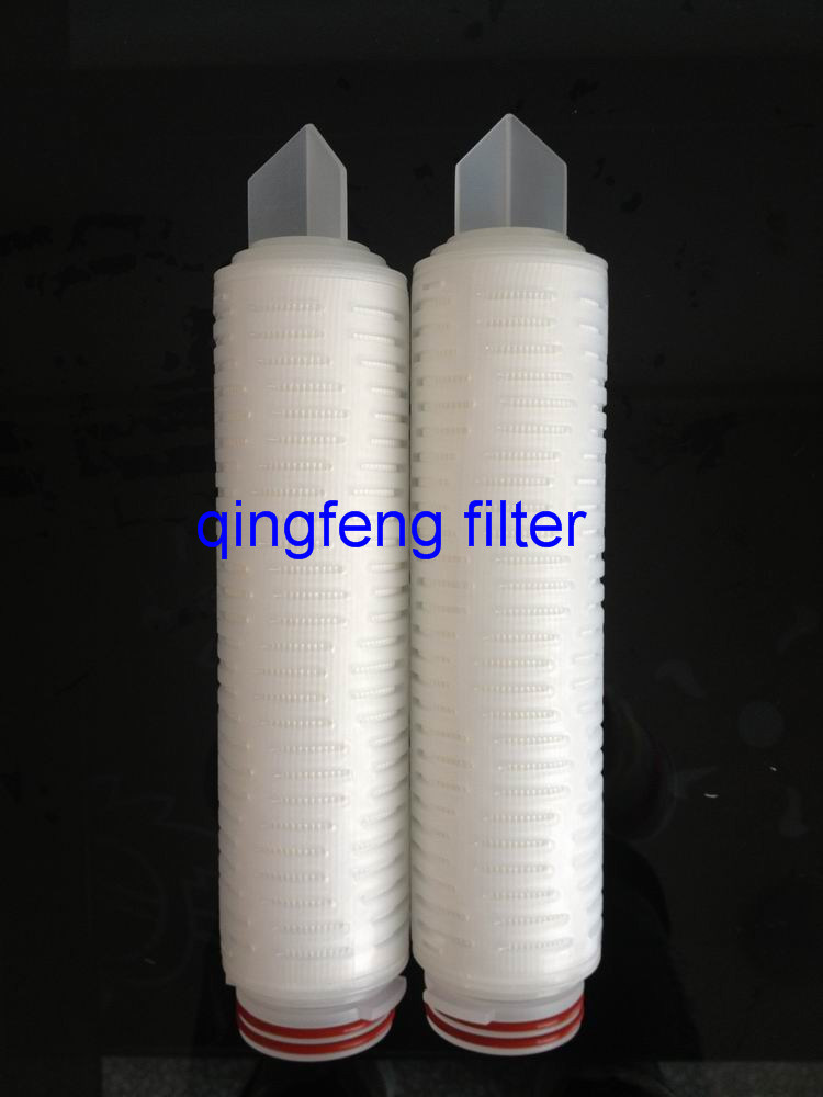 30" Pes Pleated Filter Cartridge for Wine Filtration