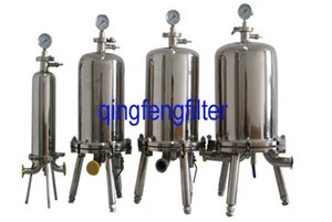 Stainless Steel Liquid Filter Housing for Food & Beverage Industry