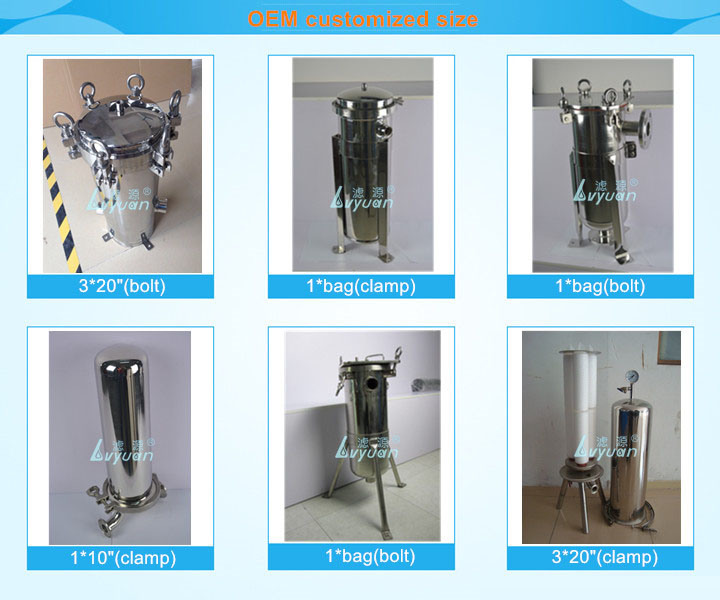 High Pressure 316L 3/5/7 Cores Stainless Steel Precision Micro Cartridge Filter Housing with Dn25 Dn50 Flange