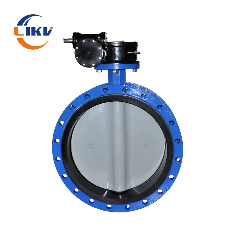 100mm Butterfly Valve Pn10 Pn16 Double Flange Butterfly Valve