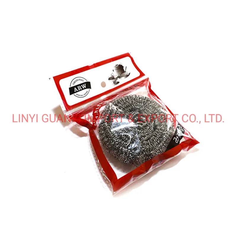 Galvanized Galvanised Knitting Mesh Metal Pot Scourer