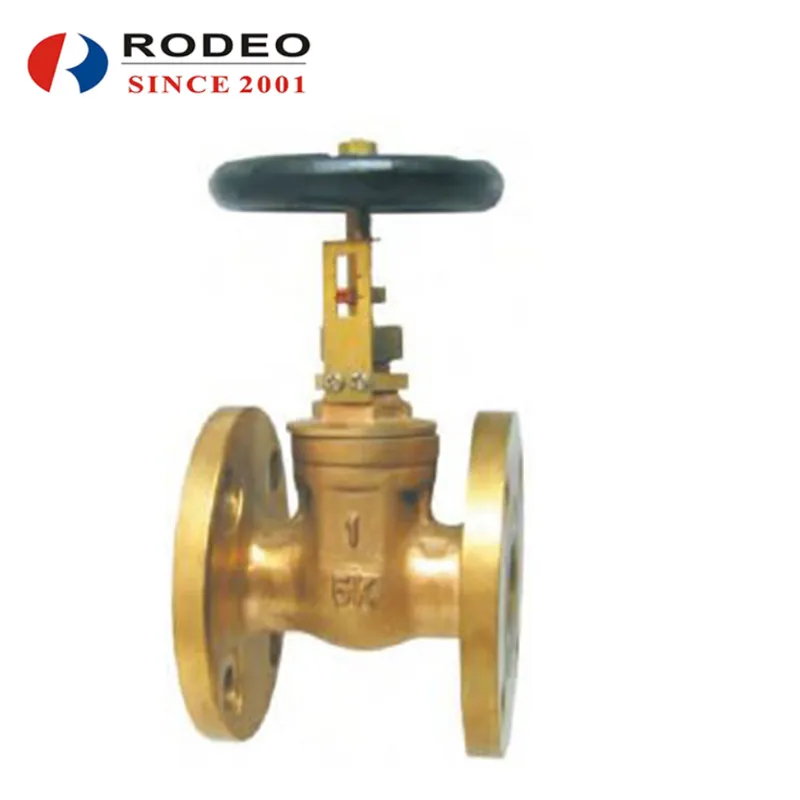 DN15-DN100 15A-100A Flange Bronze/Copper/Zcusn Gate Valve Marine Valves