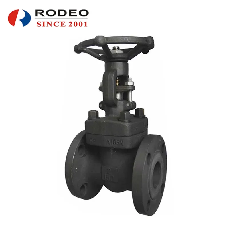 DN15-DN50 Industrial Forged Steel ASME DIN GOST JIS Flange Gate Valve