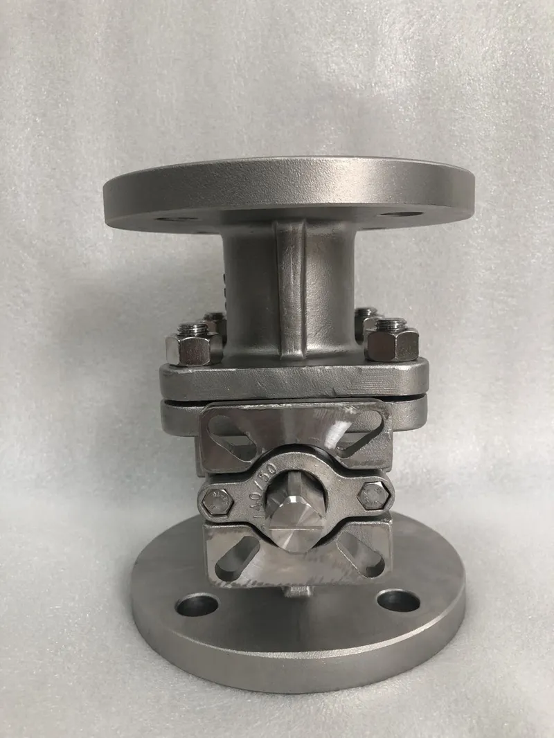 CF8 Statinless Steel with ISO Flange Ball Valve Manufacturer