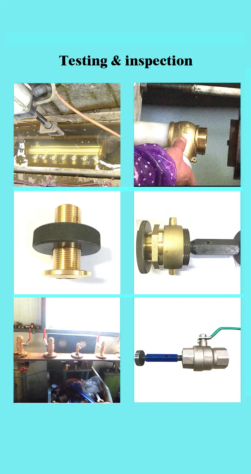 Brass Flange for Heating Element