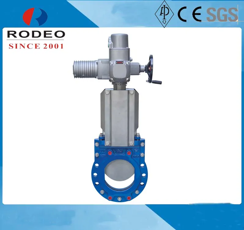 Stainless Steel Valve Flanged Electric Slide Gate Valve