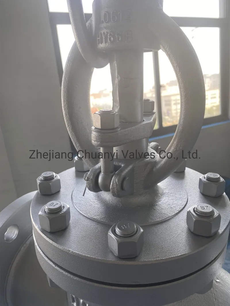 DIN Pn40 Flange Cast Steel Wcb Industrial DN125 Globe Valve