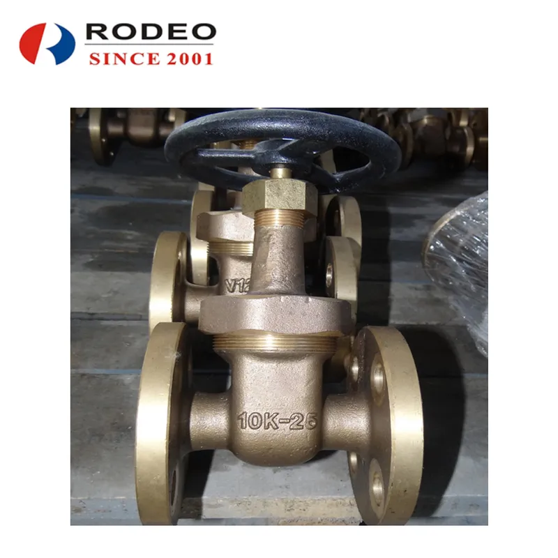 DN15-DN100 15A-100A Flange Bronze/Copper/Zcusn Gate Valve Marine Valves