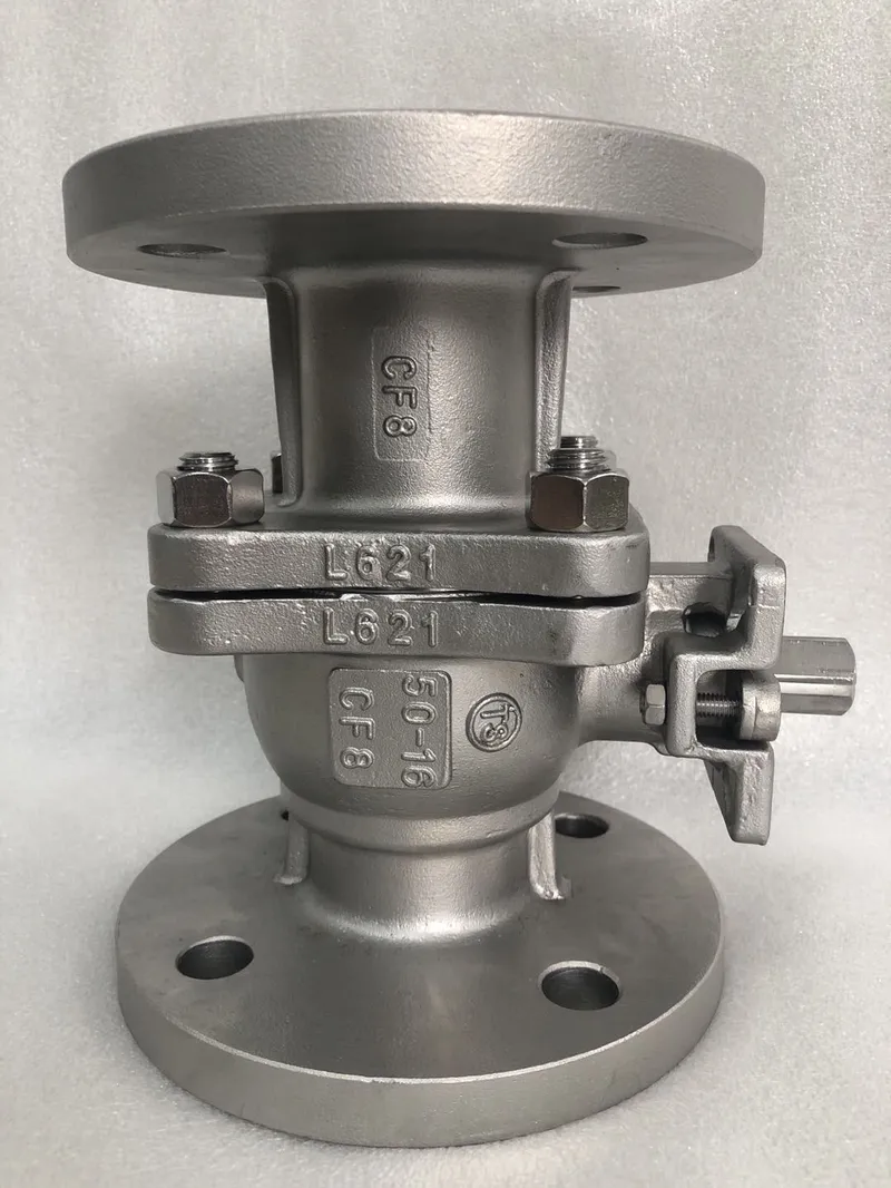 CF8 Statinless Steel with ISO Flange Ball Valve Manufacturer