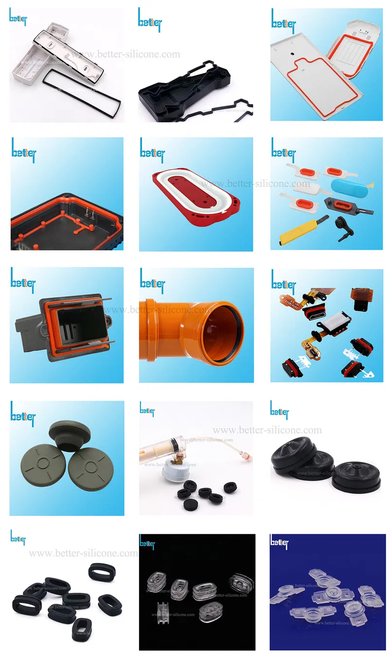 Customized Flange Hydraulic/Automative Rubber/Viton/EPDM/Neoprene Gasket Seals