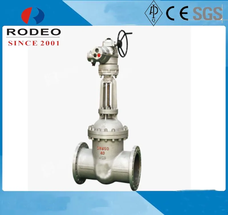 Stainless Steel Valve Flanged Electric Slide Gate Valve