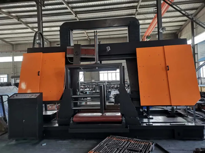 1.3m 51 Inch Gantry Band Saw for Metal Construction