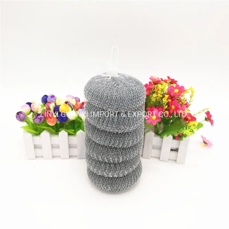 Galvanised Galvanized Metal Mesh Pot Scourer From China Factory